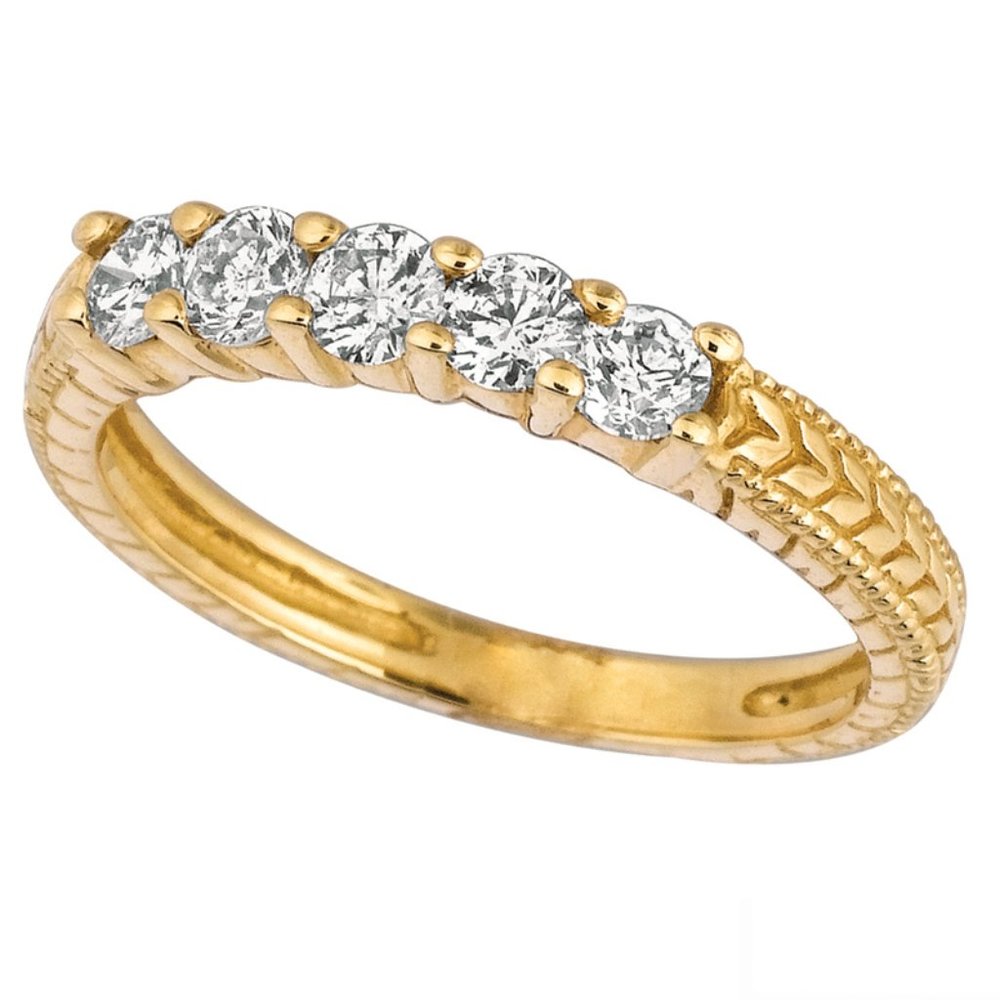 0.50 Carat Natural Diamond Ring